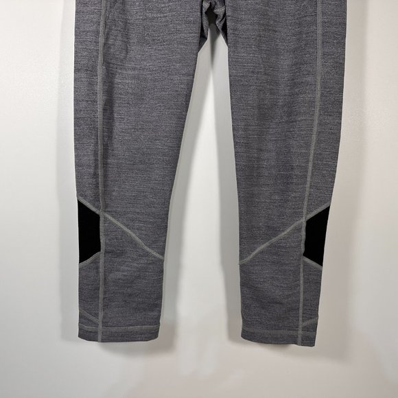 Lululemon Athletica Gray Work Out Leggings Women Size 8 - Picture 3 of 7
